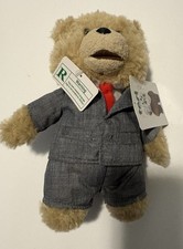 2012 Ted Movie Plush 8" R Rated Talking Bear Clean w/ Tags No Sound