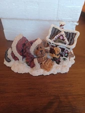 BOYDS BEARS BEARSTONE  BEARRISTER & MR PICKET ELFSTER CLAUS 228370 1E/2717