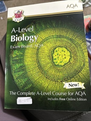 A Level Biology for AQA Year 1 & 2 Student Text Book (AS + A2 Level)