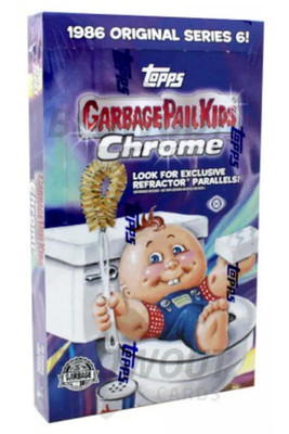 2023 TOPPS CHROME GARBAGE PAIL KIDS CHROME SERIES 6 FACTORY SEALED HOBBY BOX NEW