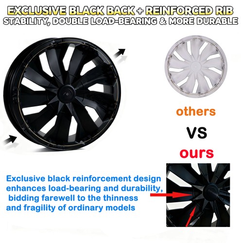 Set of 4 Hubcap Wheel Cover fits for 2016 - 2018 Altima 16" Wheel Hub Caps R16 - Picture 3 of 10