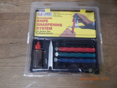 Lansky Deluxe 3-Stone Controlled-Angle Precision Knife Sharpening System - LKC03