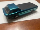 Vintage Hot Wheels Redline Deora Bluegreen USA 1967 Gold Interior