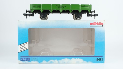 Märklin Spur 1 5481 Niederbordwagen grün "Württemberg" | Zustand: Gebraucht