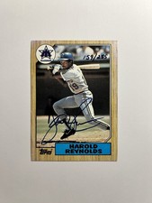 2004 Topps Originals 1987 Buyback Autograph Harold Reynolds Auto/255 Mariners Sp
