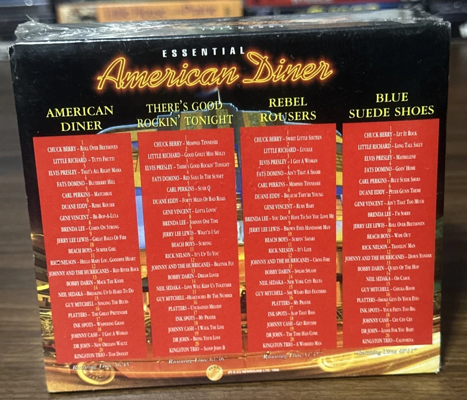Essential American Diner Various 4 CD Set NEW - Image 2 of 2