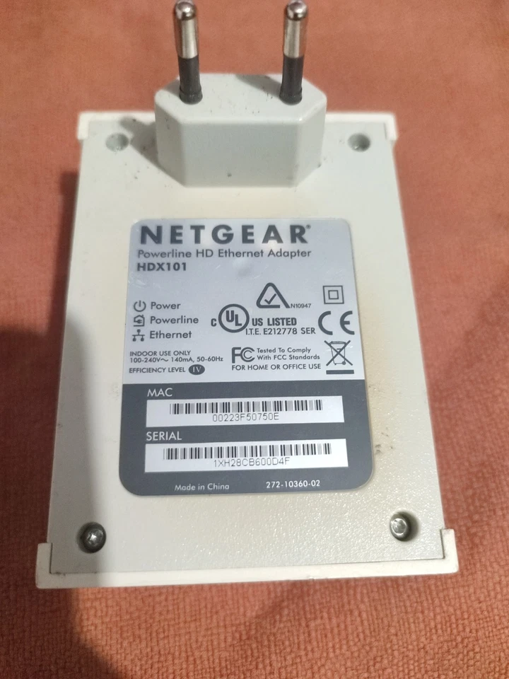 Netgear HDX101 Powerline HD Ethernet Adapter 200 Mbps - Immagine 3 di 4