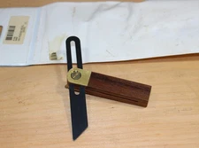 NOS Crown Tools 4" Adjustable T Bevel Carpentry Square