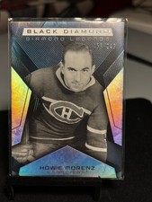 2025-26 UPPER DECK BLACK DIAMOND HOWIE MORENZ #BOL-HM LEGENDS 16/249 CANADIENS