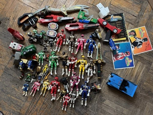 Vintage Power Rangers Toy Lot