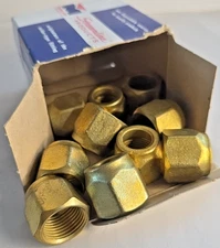 10 Streamline Mueller A-5157 NS4-10 Streamline Short Forged Nut 5/8" Brass