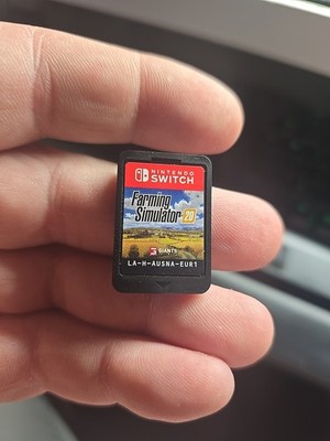 Farming Simulator 20 Nintendo Switch Game - (*Cartridge Only) In Good Condition 