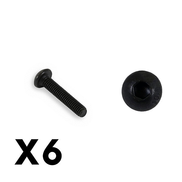 FTX Button Head Hex Screw 3 X 15mm