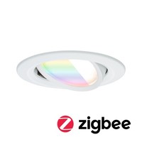 Einbauleuchte 6W LED Nova Coin Rund Rgbw Weiß Matt Alumini Paulmann 92438