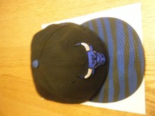 New Era SnapBack 9Fifty Chicago Bulls NBA Black And Blue Striped Brim