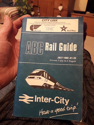 ABC Rail Guide - Inter-City - JULY 1980 - Paperback Book - Picture 1 of 2