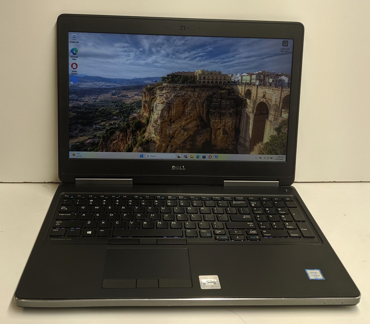 Dell Precision 7520, i7-7820HQ, 32GB, 1TB, HD Graphics 530 | eBay