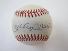 Mickey Mantle Single Signed OAL Bobby Brown Baseball - Beckett BAS