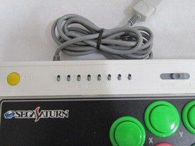 SEGA HSS-0136 Virtua Stick Arcade Controller Sega Saturn Near Mint JAPAN