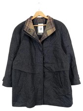 KIRSTEN Damen Winterjacke Gr. 42/L Grau Wolle...