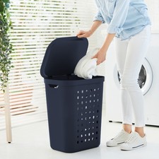 ROTHO Waschkiste Waschbox W&auml;schekorb Schmutzw&auml;schebeh&auml;lter Korb W&auml;schesammler