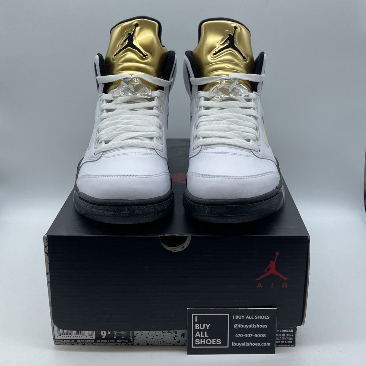 Air Jordan 5 ホワイト/ゴールド 23 Size 9.5 - Air Jordan 5 Retro Olympic for sale online | eBay