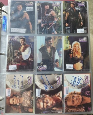 Xena Warrior Princess/hercules/prince Valiant Sets Also 3 Autos Read Descriptio - Bild 1 von 4