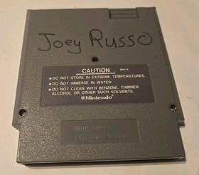 Jaws Original Classic Video Game for Nintendo NES 1985 Cartridge