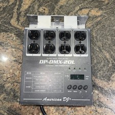 American DJ DP-DMX-20L 4 Channel DMX Dimmer 20amp