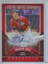 Brandon Koch 2015 Panini Elite Extra Edition Autograph