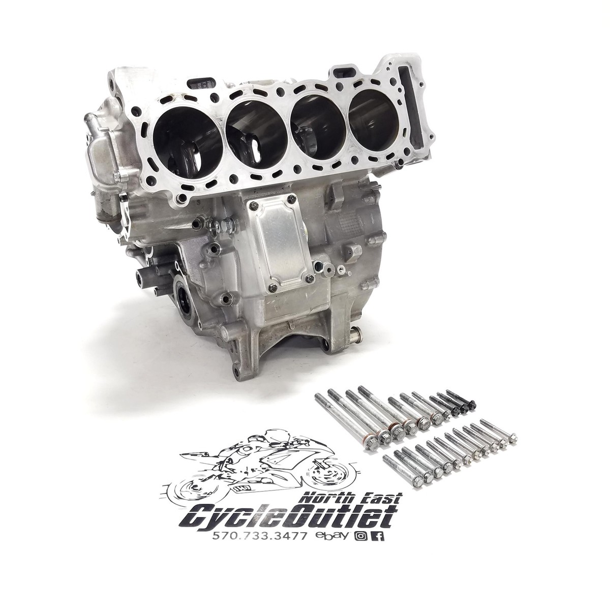 2016 16-20 NINJA ZX10R ZX10 R OEM ENGINE MOTOR CRANKCASE CRANK