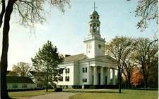 FIRST PARISH CHURCH, Concord, Mass., TICHNOR BROS., INC., Postcard