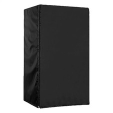 Outdoor Refrigerator Cover Outdoor Dustproof Freezer Covers For Protecting Black