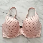 Victoria's Secret Bra Body by Victoria Lightly Lined Demi Pink Dot 34G