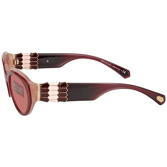 Novo ÓCULOS DE SOL BULGARI 100% AUTÊNTICO BV 8227 OVAL FEMININO - Imagem 3 de 4