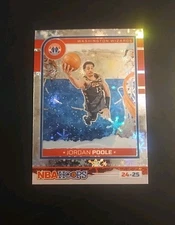Jordan Poole 2024-25 Hoops #190  Holo Winter Washington Wizards