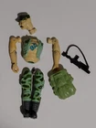 Vintage GI JOE 1983 GUNG HO HASBRO ARAH w Accessories FOR PARTS
