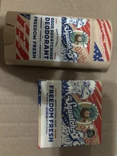 Dr Squatch Freedom Fresh Mens Natural 1x Deodorant 10x Soap Limited Edition Lot