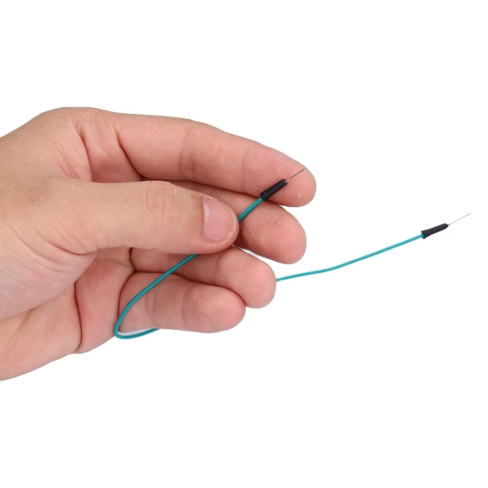 65x CABLE JUMPER macho protoboard arduino pic solderless breadboard wire cables - Imagen 4 de 4