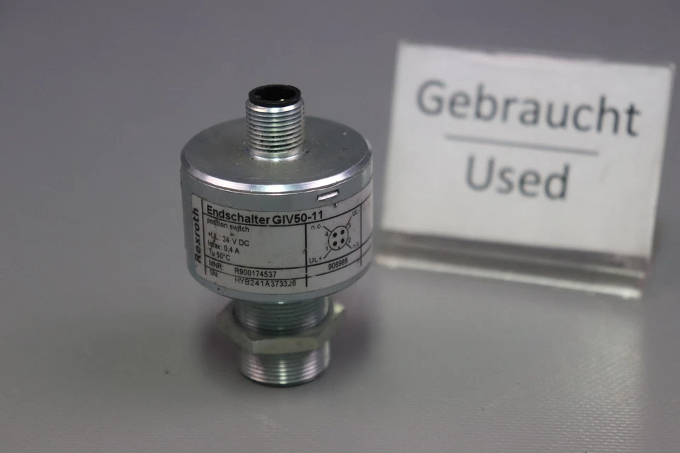 Rexroth GIV50-11 Endschalter R900174537 24VDC 0,4A used