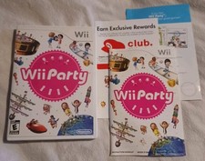 NO GAME Wii Party (Nintendo Wii system) Official Case & Manual & Inserts ONLY