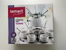 Lamart fondue set "Carne" (weiß)