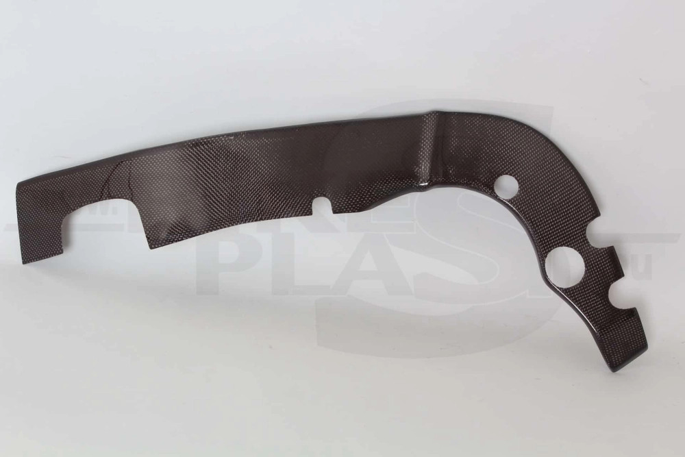 Protection cadre gauche carbone Bikesplast pour éviter les rayures sur Yamaha R1