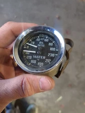 Austin Healey 3000 BJ8 Water Temp And Oil Gauge GD 1301/02 Am