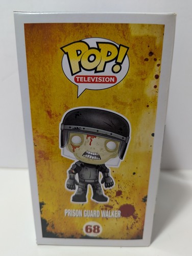 Funko Pop! Television The Walking Dead Prison Guard Walker #68 W/ Pop Protector - Picture 6 of 9