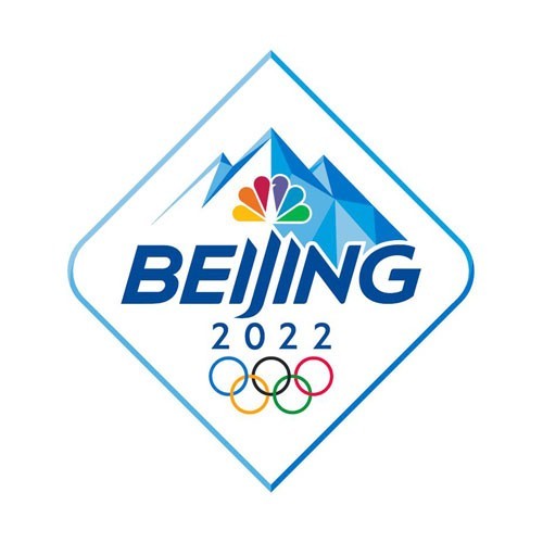 BEIJING 2022 NBC WINTER OLYMPICS / LOGO MEDIA PIN  -  NEW IN BAG !