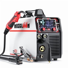 MIGBLOOM 6 in 1 MIG Welder Machine, Dual Voltage 110V/220V, 160A Output,