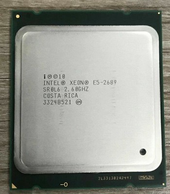 Intel Xeon E5-2689 CPU 8 Core 20M 2.60Ghz 8GT/s SR0L6 LGA2011 Processor Official