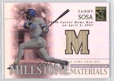 2003 Topps Tribute - Contemporary Edition Milestone Materials Sammy Sosa 00em