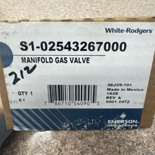 White-Rodgers S1-02543267000 36J29-701 Manifold Gas Valve Metal For YORK